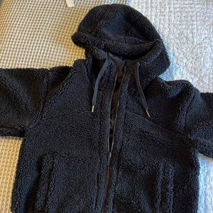 Lululemon reversible Sherpa full zip jacket